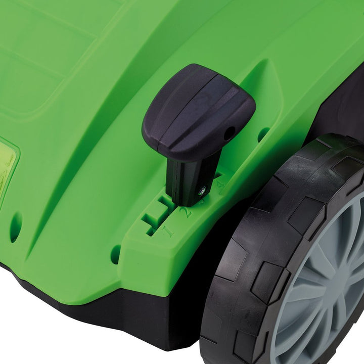 230V 2-in-1 Lawn Aerator and Scarifier, 320mm, 1500W
