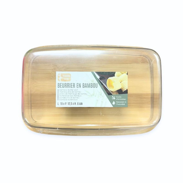 Bamboo Butter Dish