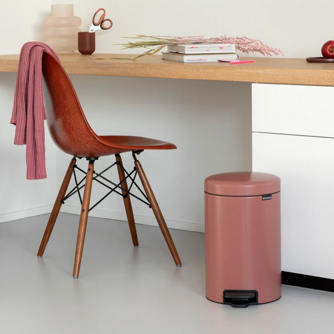 Brabantia 12 Litre Pedal Bin | Terracotta