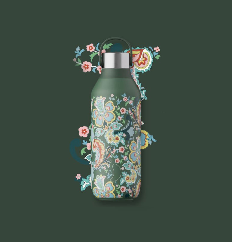 Chilly's Insulated Drinks Bottle 500ml - Liberty Paisley