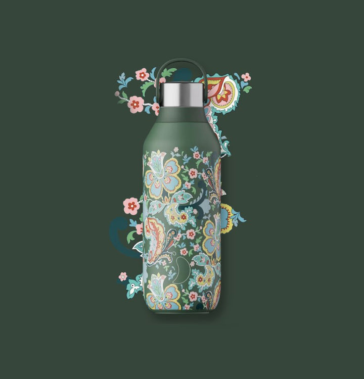 Chilly's Insulated Drinks Bottle 500ml - Liberty Paisley