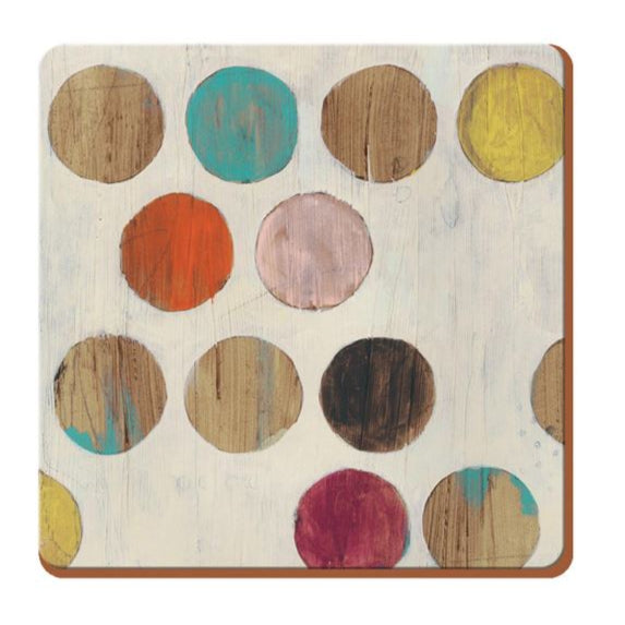 Creative Tops Retro Spot Pack Of 6 Premium Coasters