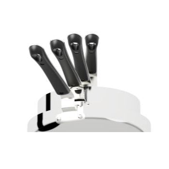 Commichef Stackem Tri Ply 5 Piece Saucepan Set
