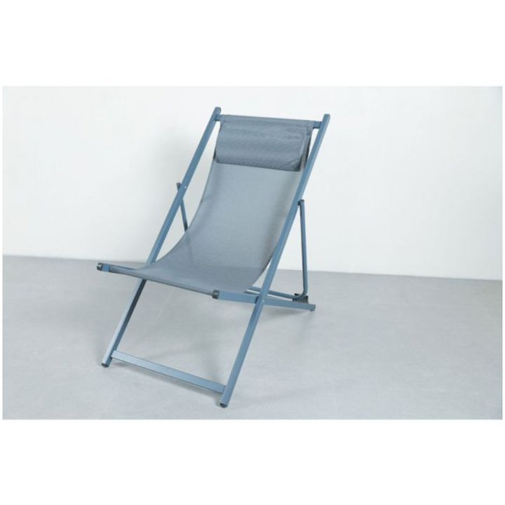 Folding Beach Chair - Grey