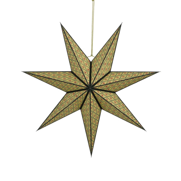 Christmas Hanging Star | Light Green