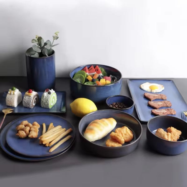 La Mediterránea Chester Blue Plate 22cm