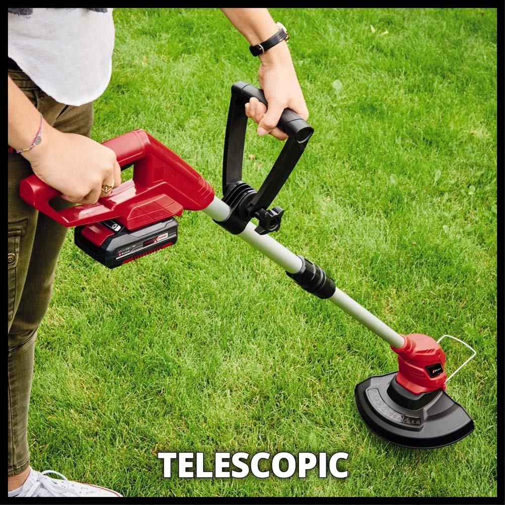 Einhell Power X-Change Cordless Lawn Trimmer 24cm 18v