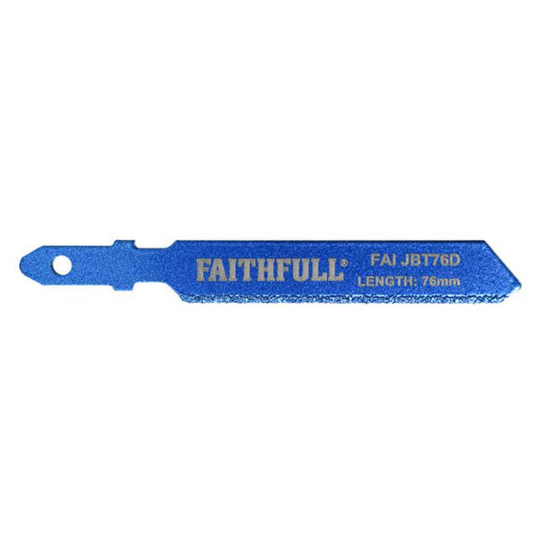 Jigsaw Blade Diamond Grit 76mm