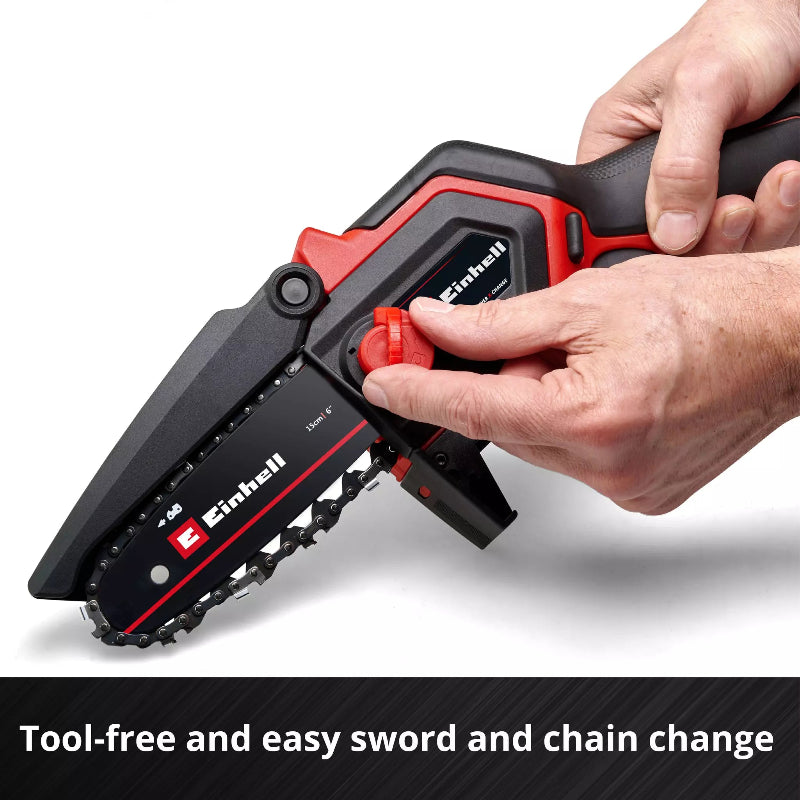 Einhell Power X-Change Cordless 15.8cm Pruning Chainsaw - Bare