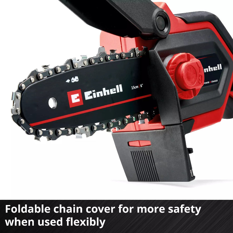Einhell Power X-Change Cordless 15.8cm Pruning Chainsaw - Bare