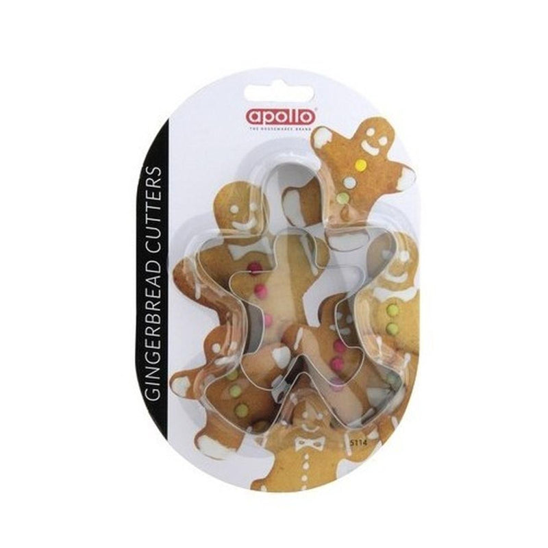 Apollo Gingerbread Man Cookie Cutter Set