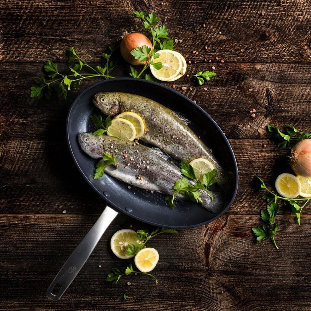 Fish Form Pan Chop & Grill Oval Fish Pan – Smyth's Homevalue