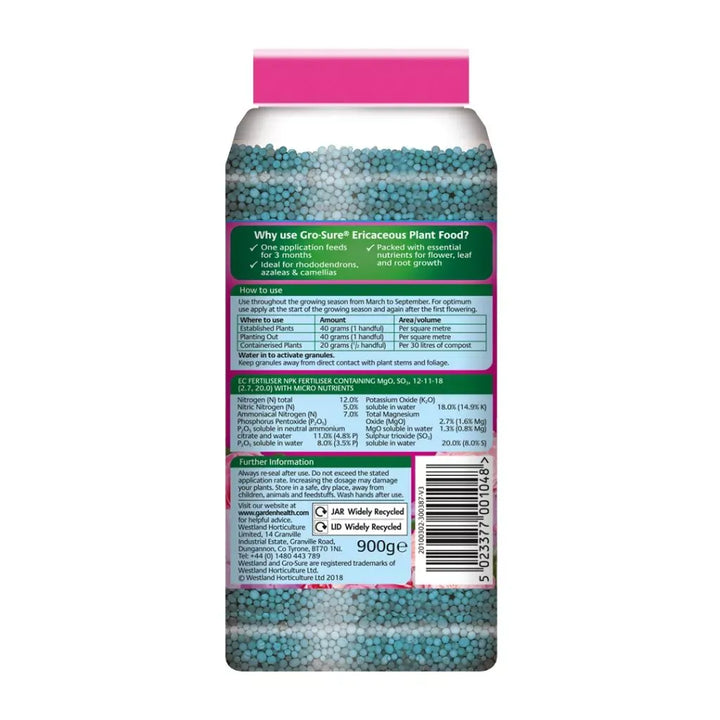 Westland Ericaceous Plant Food Granules 2