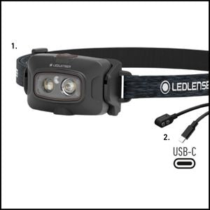 LEDLENSER HF4R CORE Rechargeable Head Torch