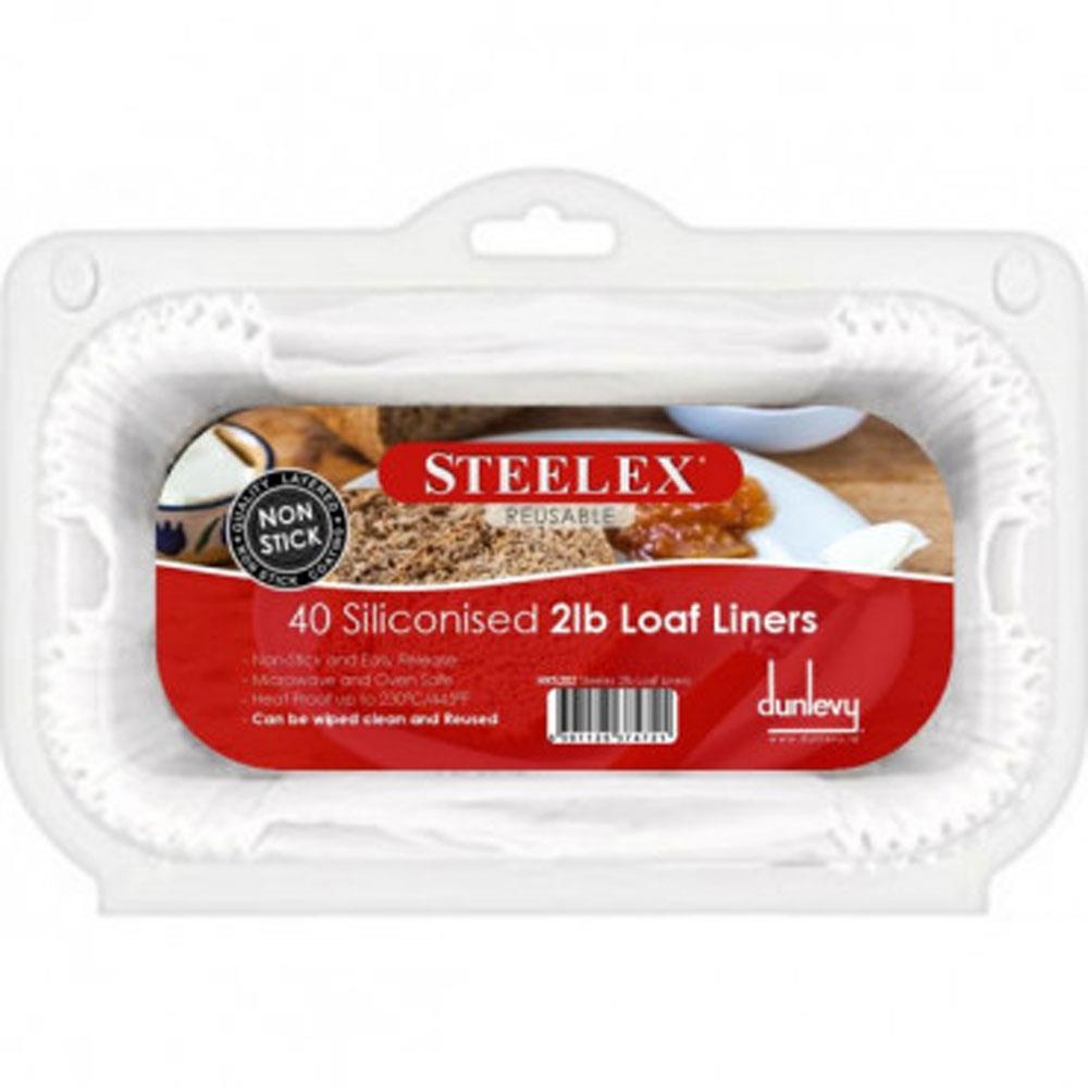 Steelex Loaf Tin Liners 2lb (Pack of 40) – Smyth's Homevalue