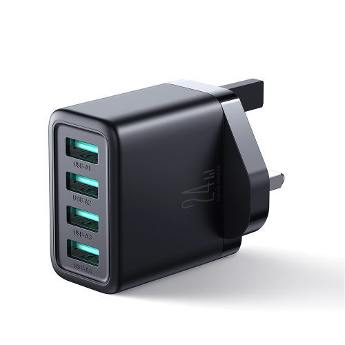Joyroom 4 USB-A Plug Charger