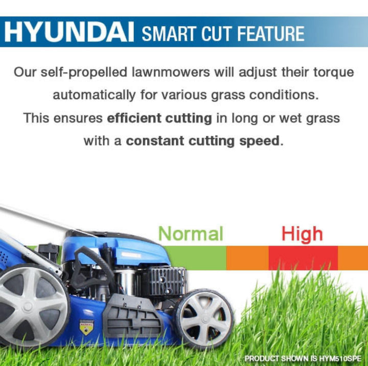 Hyundai 17" Self Propelled Lawnmower 139cc