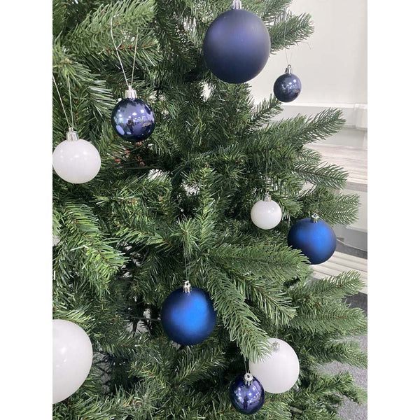 Large and Small 68 Piece Bauble Mixed Pack in Navy