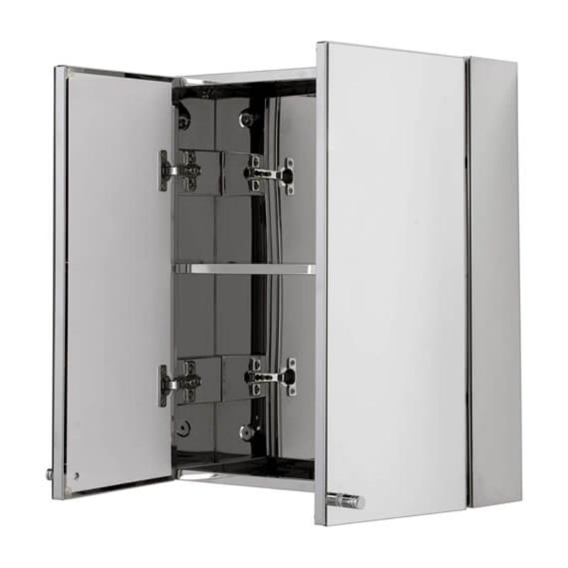 Bathroom Cabinet Double Door Stainless Steel