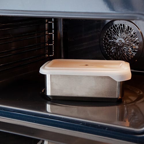 MasterClass Stainless Steel Storage 2 Litre Food Container