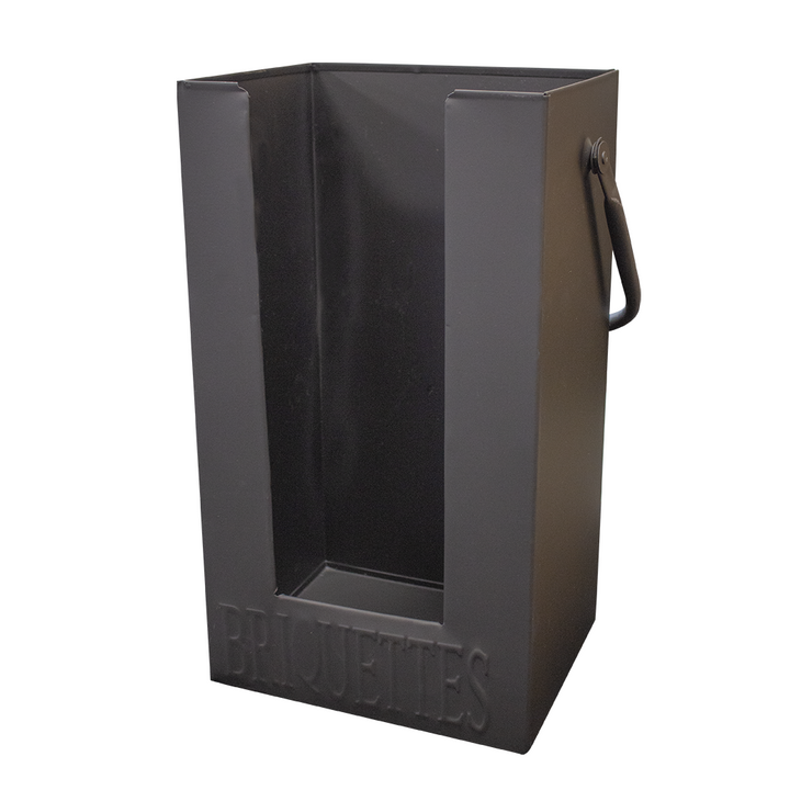 Matt Black Traditional Briquette Holder