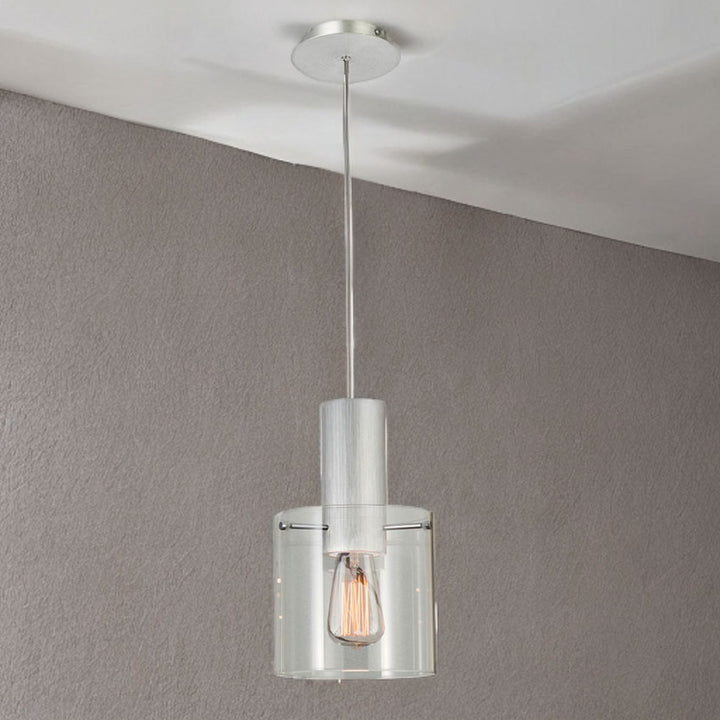 CORK LIGHTING CLEAR VINTAGE GLASS CEILING PENDANT
