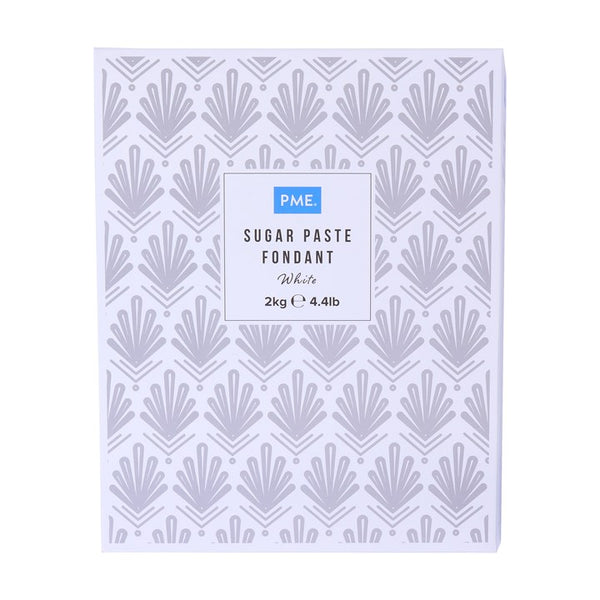 PME Sugar Paste Fondant – White 2kg