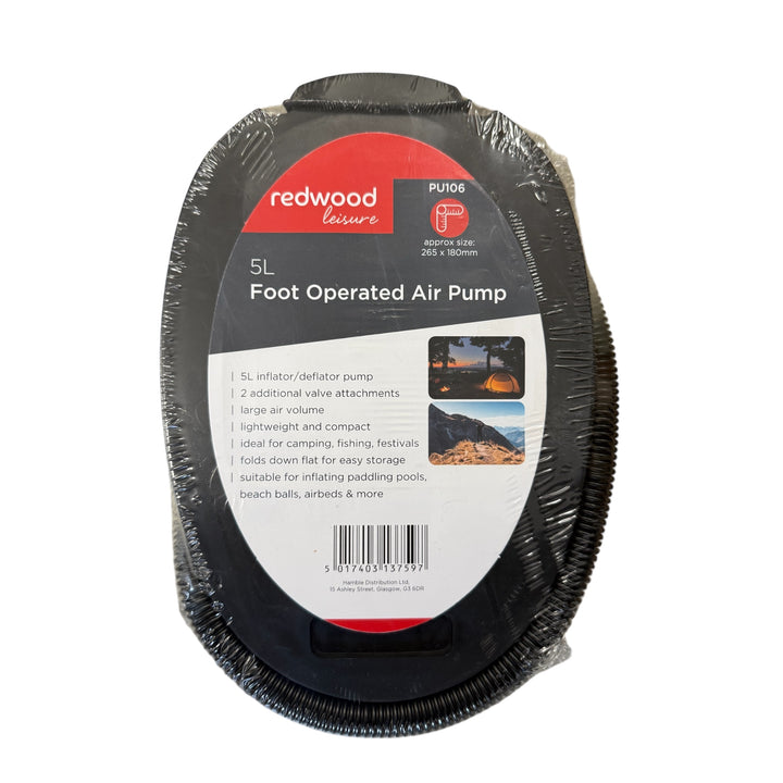 5l foot operated air pump 