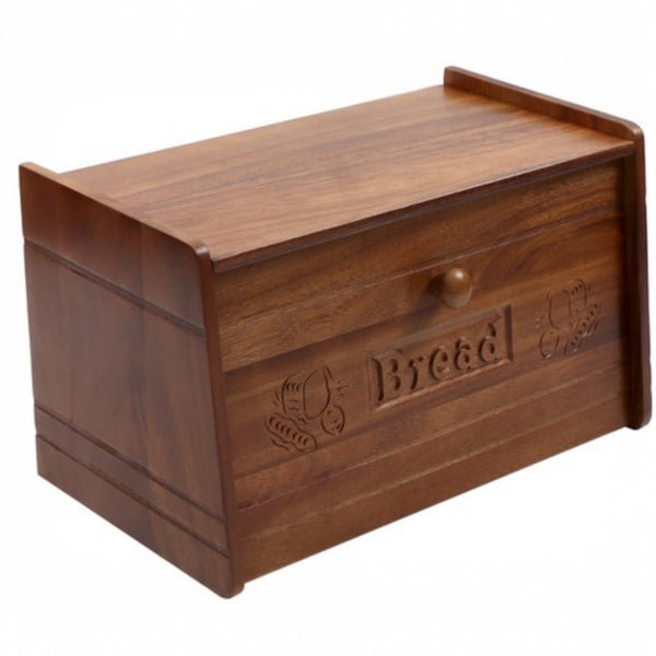 Acacia Wooden Bread Bin