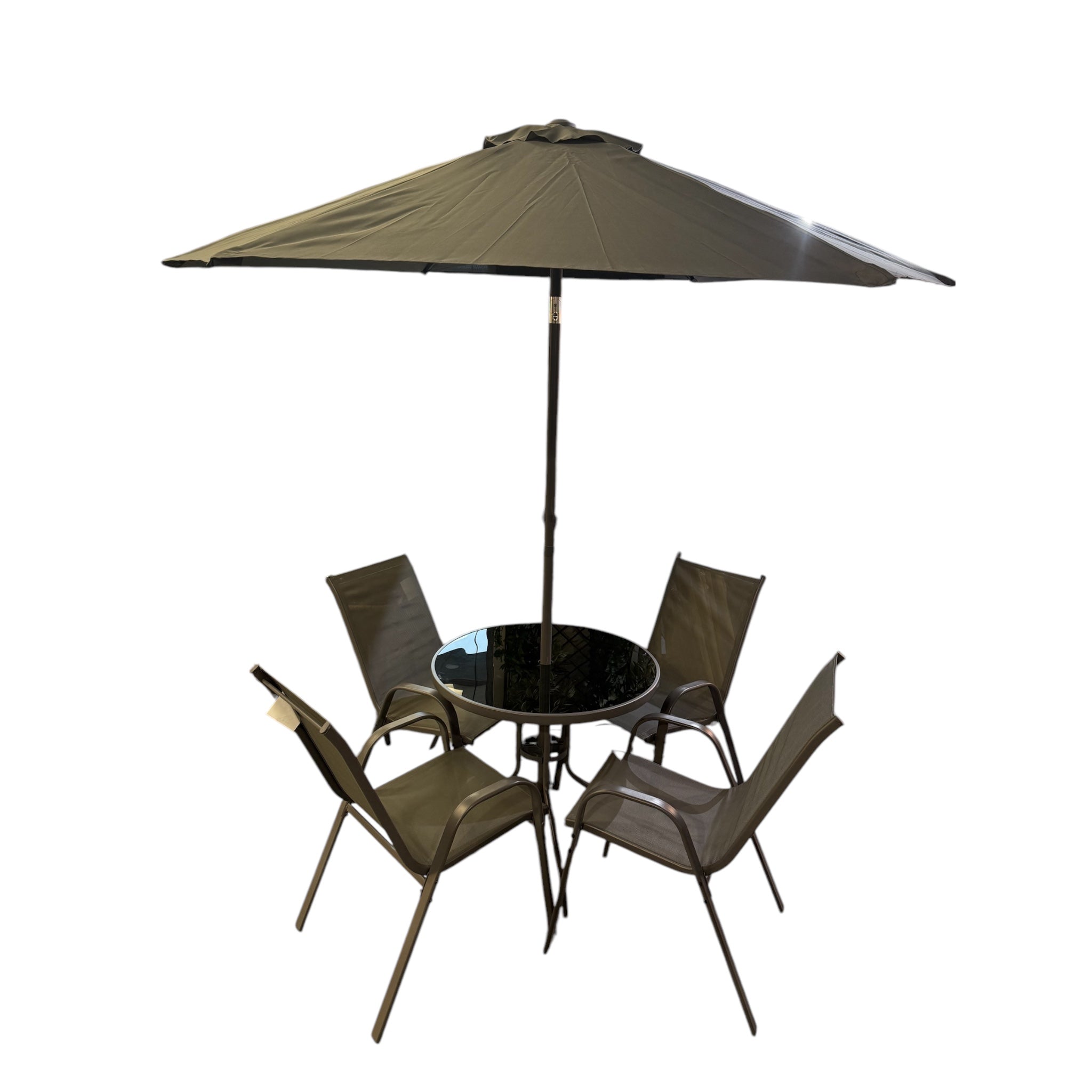 Florina 4 Seater Round Patio Set