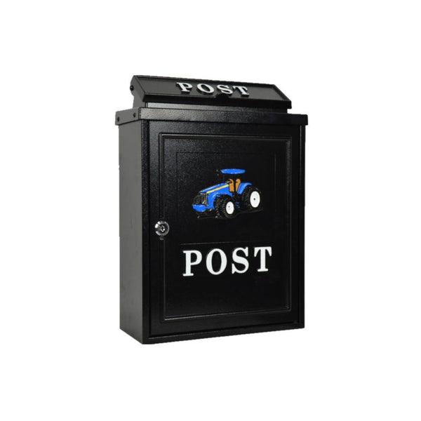 Gardag Gallery Mail Box Blue Tractor