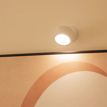 LED Indoor Cordless Portable Wall Light - White