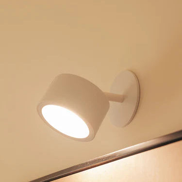 LED Indoor Cordless Portable Wall Light - White