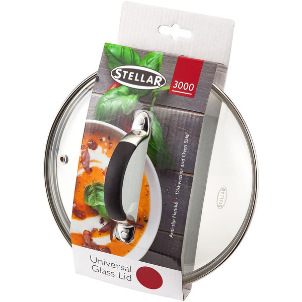 Stellar Universal Saucepan Glass Lid 28cm