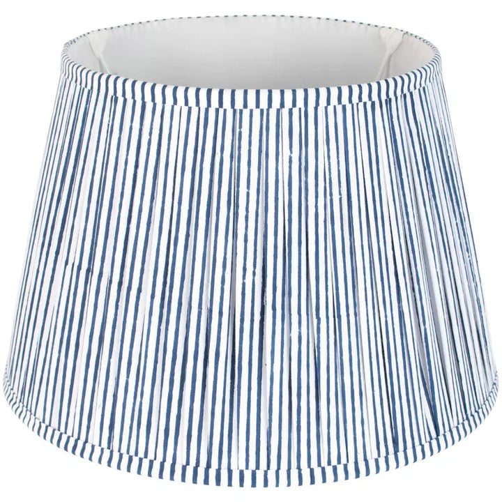 Grand Illusions Lampshade Stripe Blue 35cm