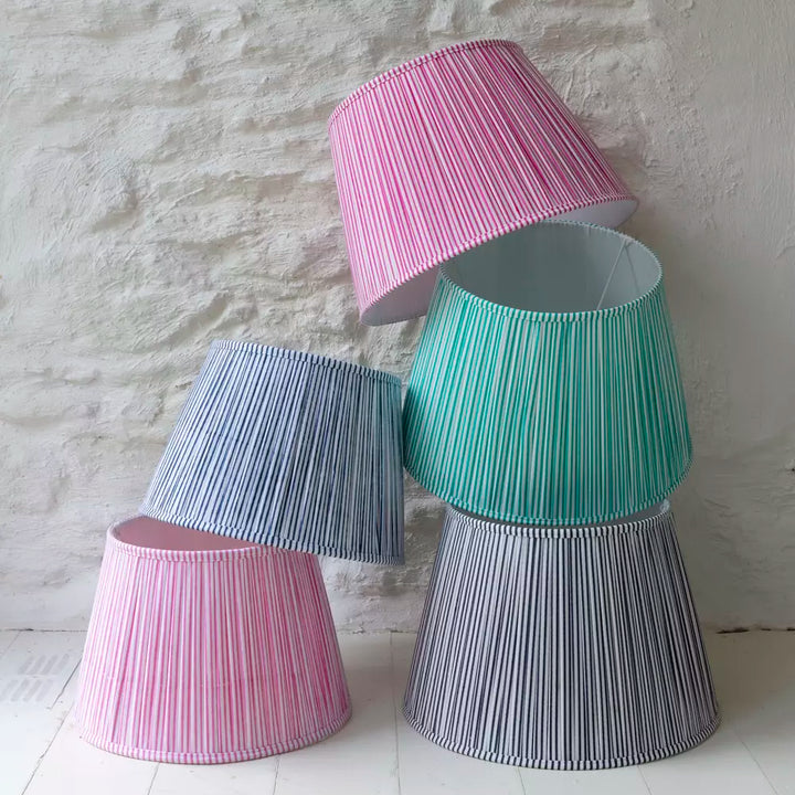 Grand Illusions Lampshade Stripe Pink 35cmGrand Illusions Lampshade Stripe Blue 35cm