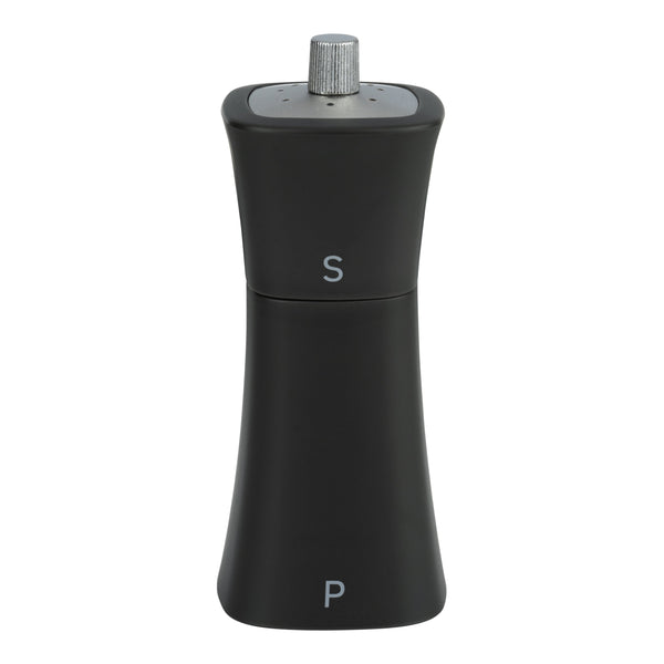 Gmill Combination Pepper Mill & Salt Shaker - Black