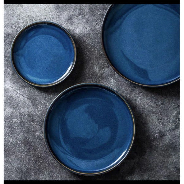 La Mediterránea Chester Blue Plate 22cm