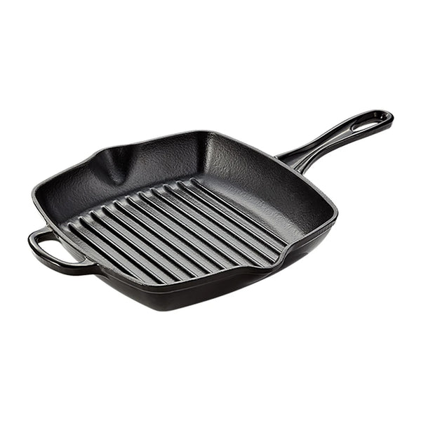 Stellar Cast Iron 27x27cm Grill Pan
