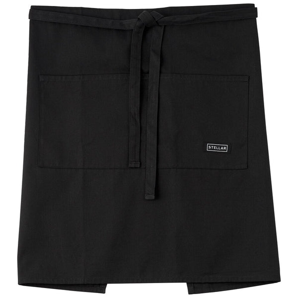 Stellar Waist Apron in Black