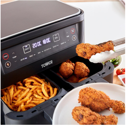 Tower Vortex Dual Air Fryer 8L