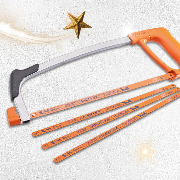 Bahco 300mm Hacksaw with 3 EXTRA Blades