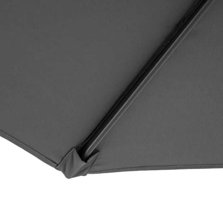 Overhang Parasol 3m Grey