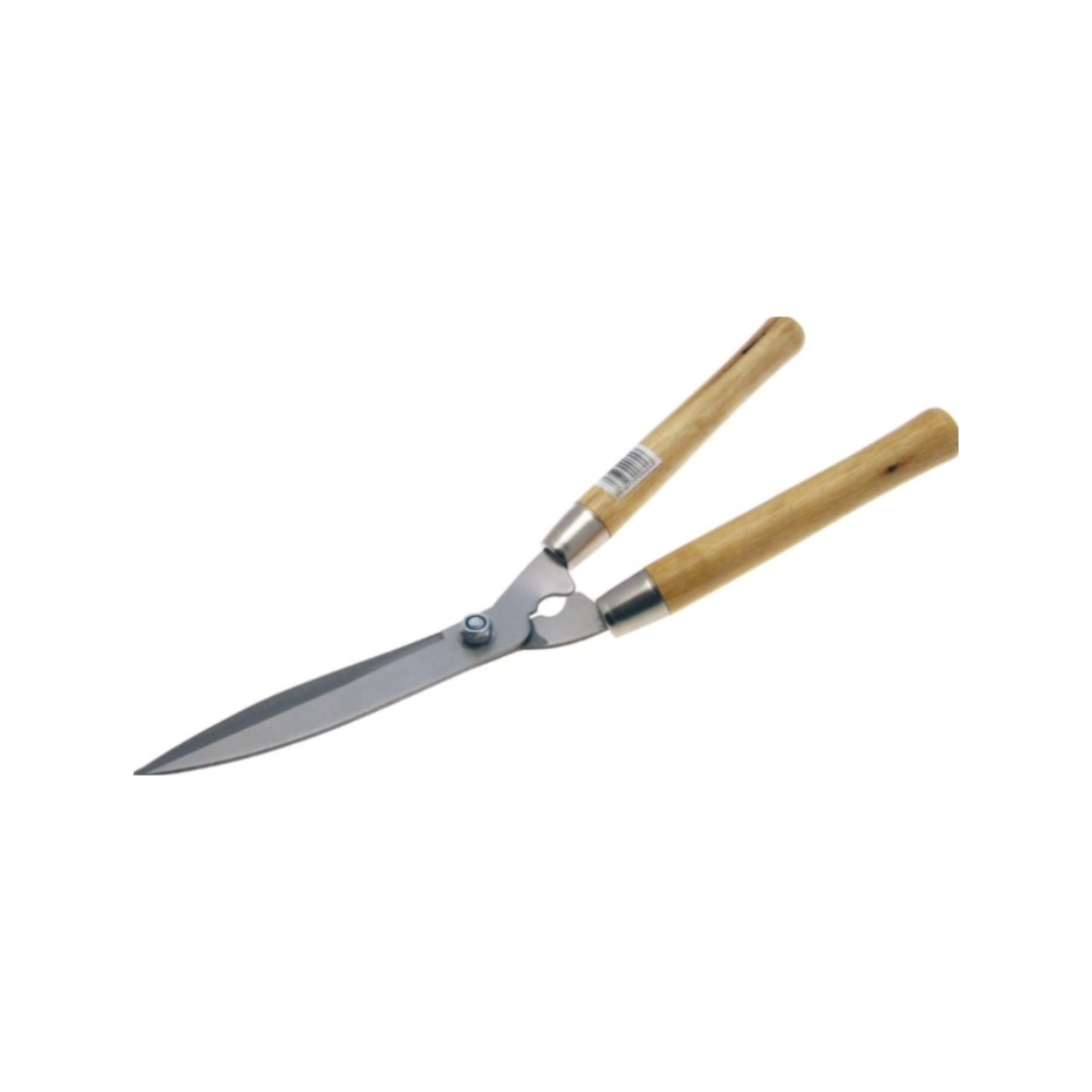 Green Blade Wooden Handle Shears