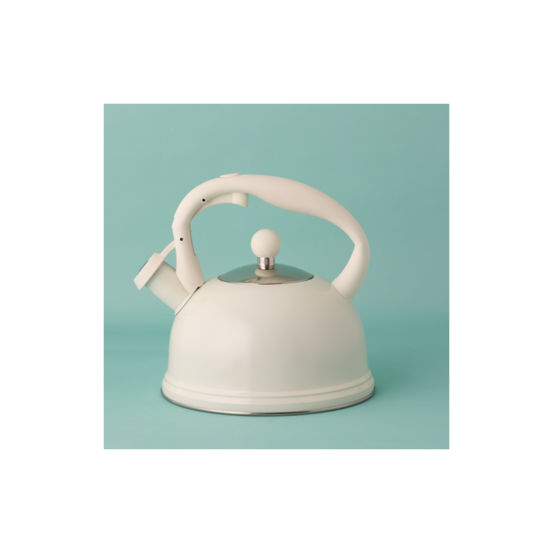 Typhoon Otto Cream 1.8 Litre Whistling Kettle