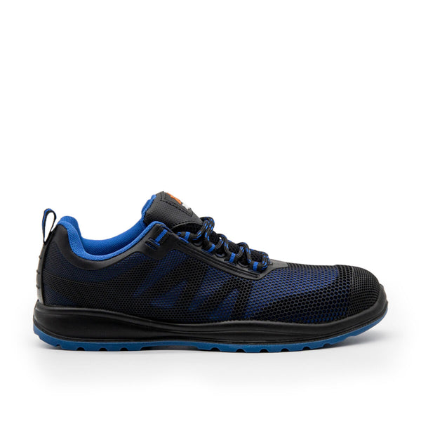 Xpert Bolt+ S1P Safety Trainers Black/Blue