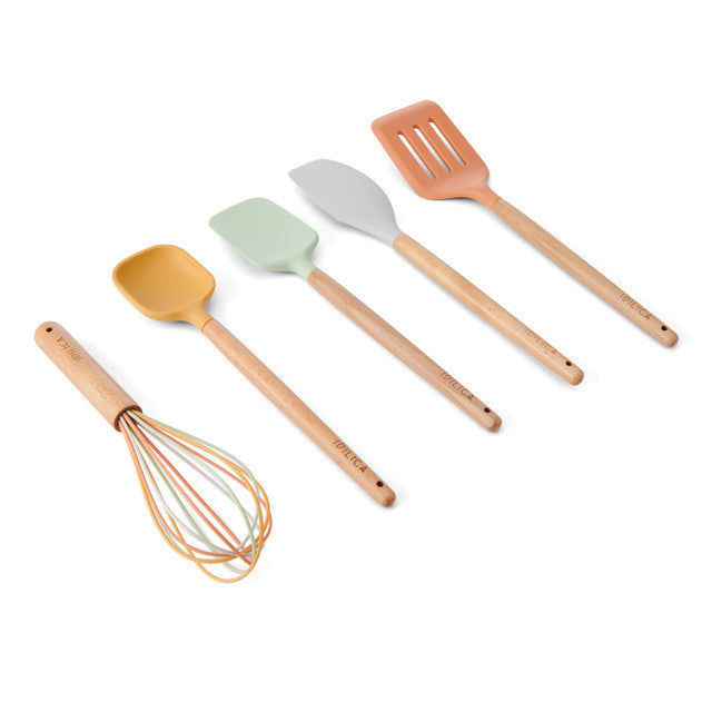 KitchenCraft Idilica Silicone Kitchen Utensil Set