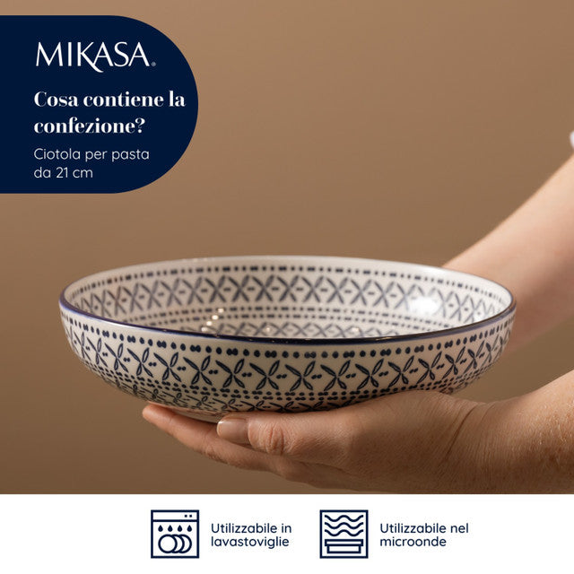 MK BLUE MEDITTERRANEAN BOWL 21CM