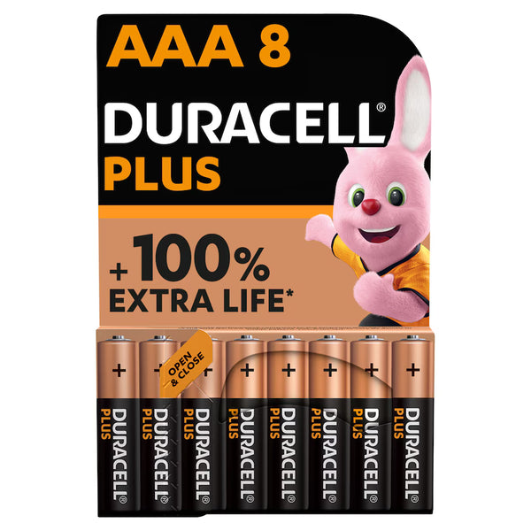 Duracell AAA Plus Power 8 Pack