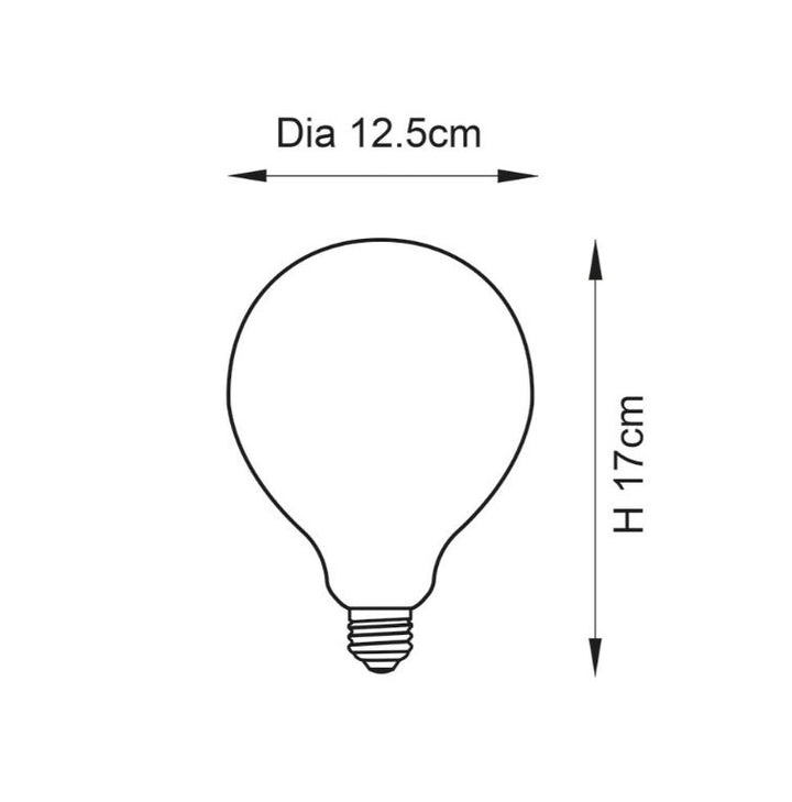 Endon Opaline E27 Filament Bulb